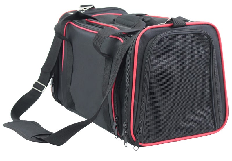 EliteField Expandable Soft Pet Carrier (3 Year Warranty, Airline Approved), Multiple Sizes and Colors Available (20" L x 12" W x 11" H, Black) - Image 3